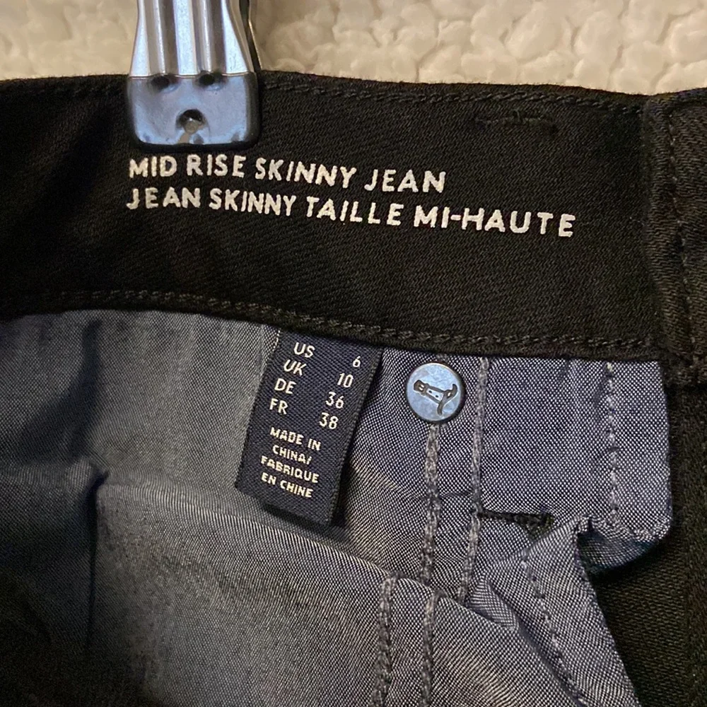 Lands End Mid Rise Skinny Jean